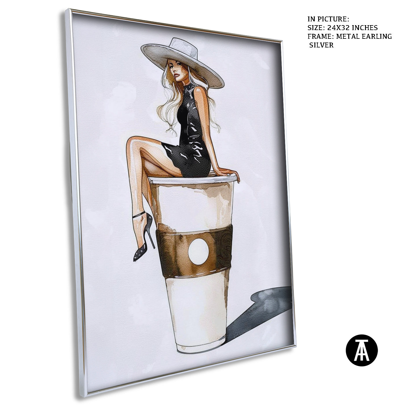 Artwork in Black Frame