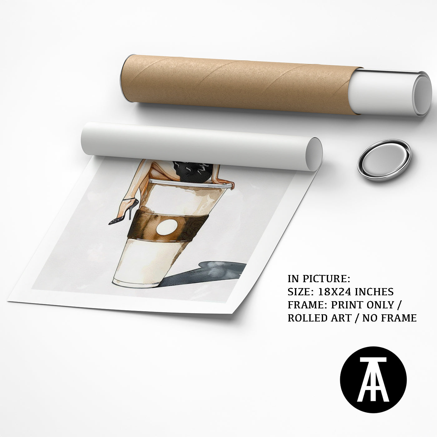 Artwork as Print Only or Rolled Art