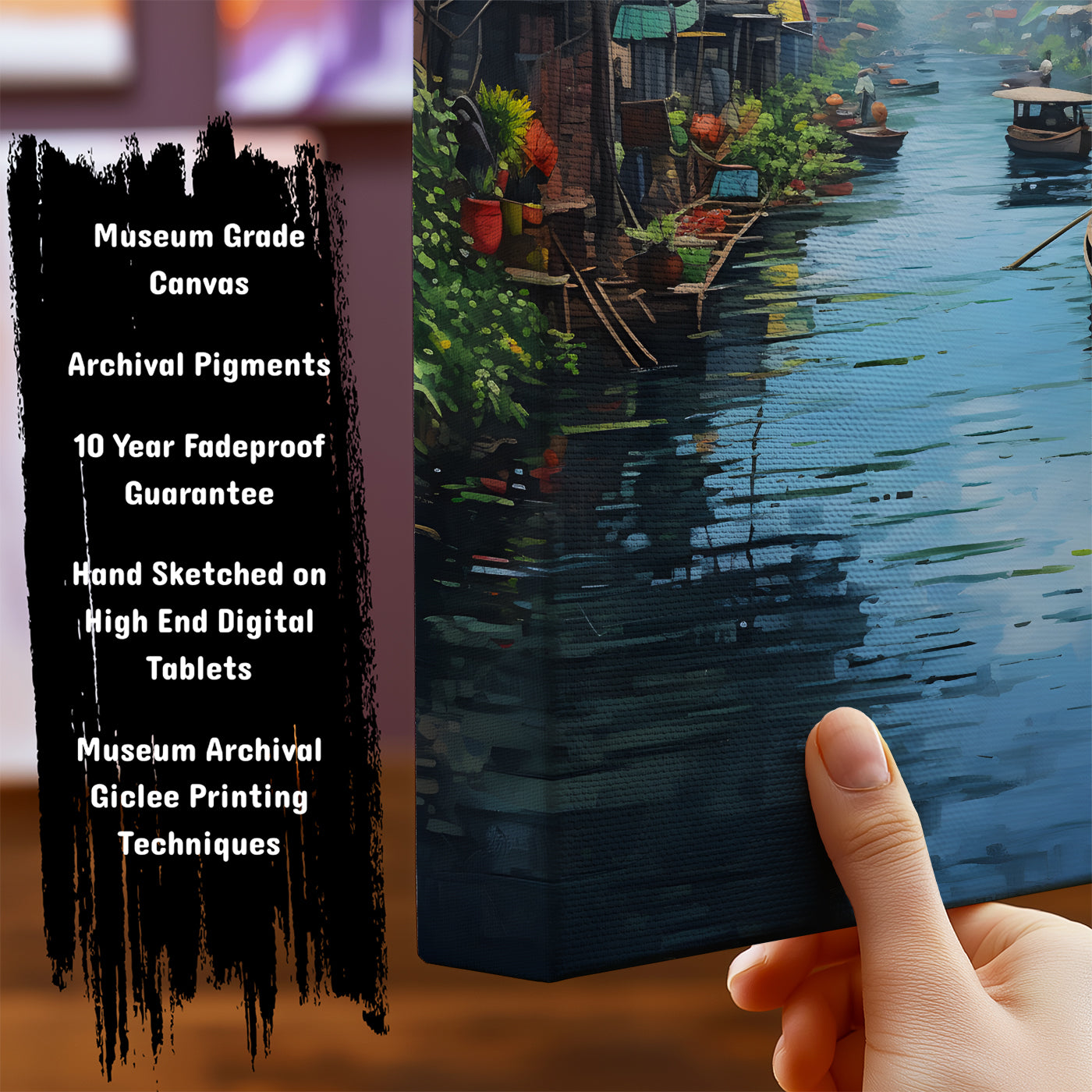 Information about Vietnam Canvas Art Print
