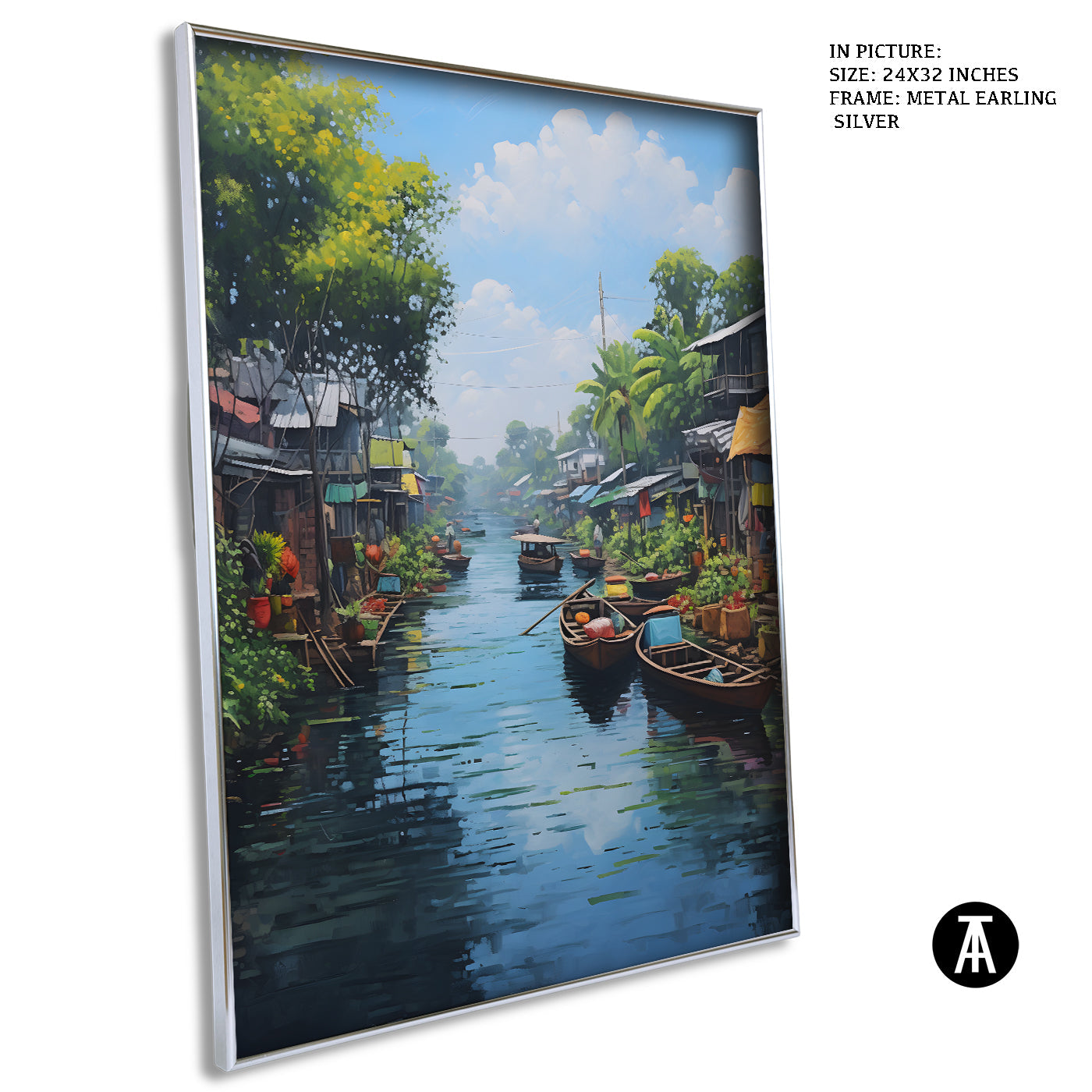 Artwork in Black Frame