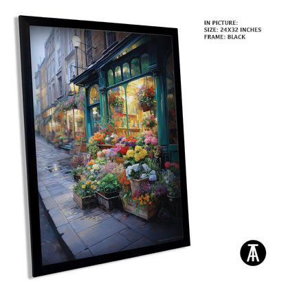 Artwork in Metal Earling Silver Frame