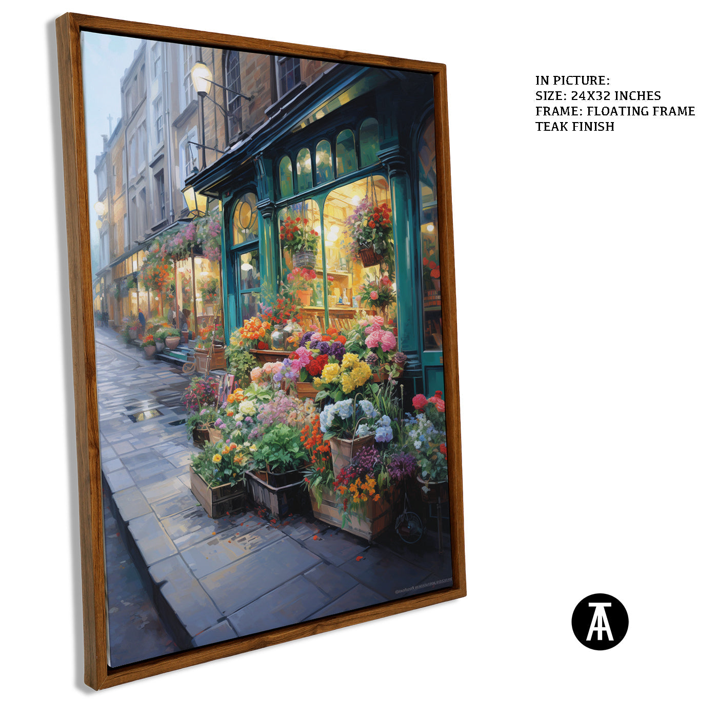 Artwork in Floating Frame
