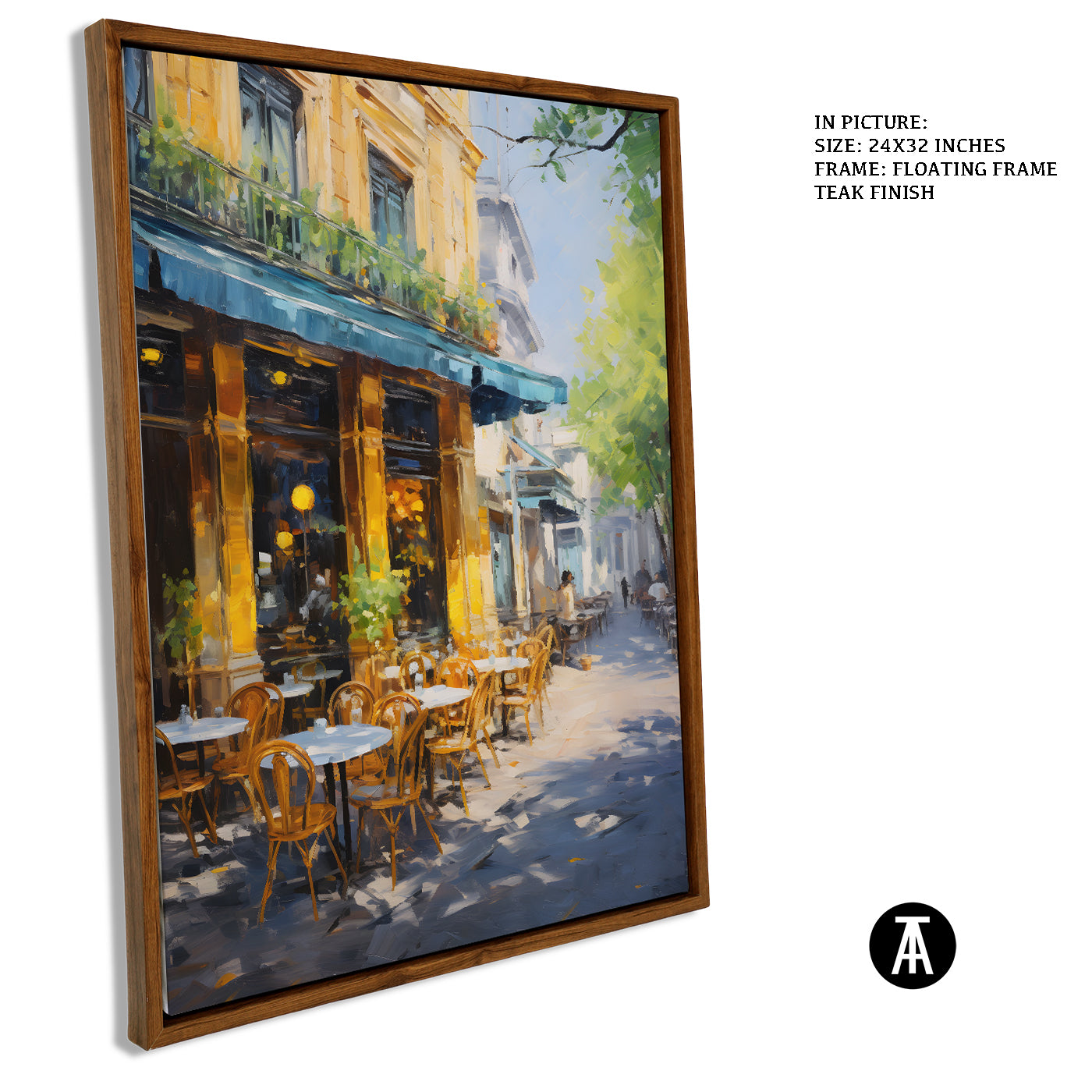 Artwork in Floating Frame