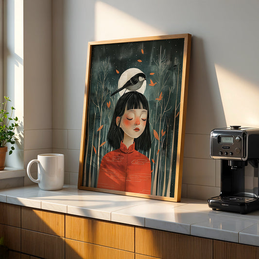Cafe Artwork in a Lifestyle Setting