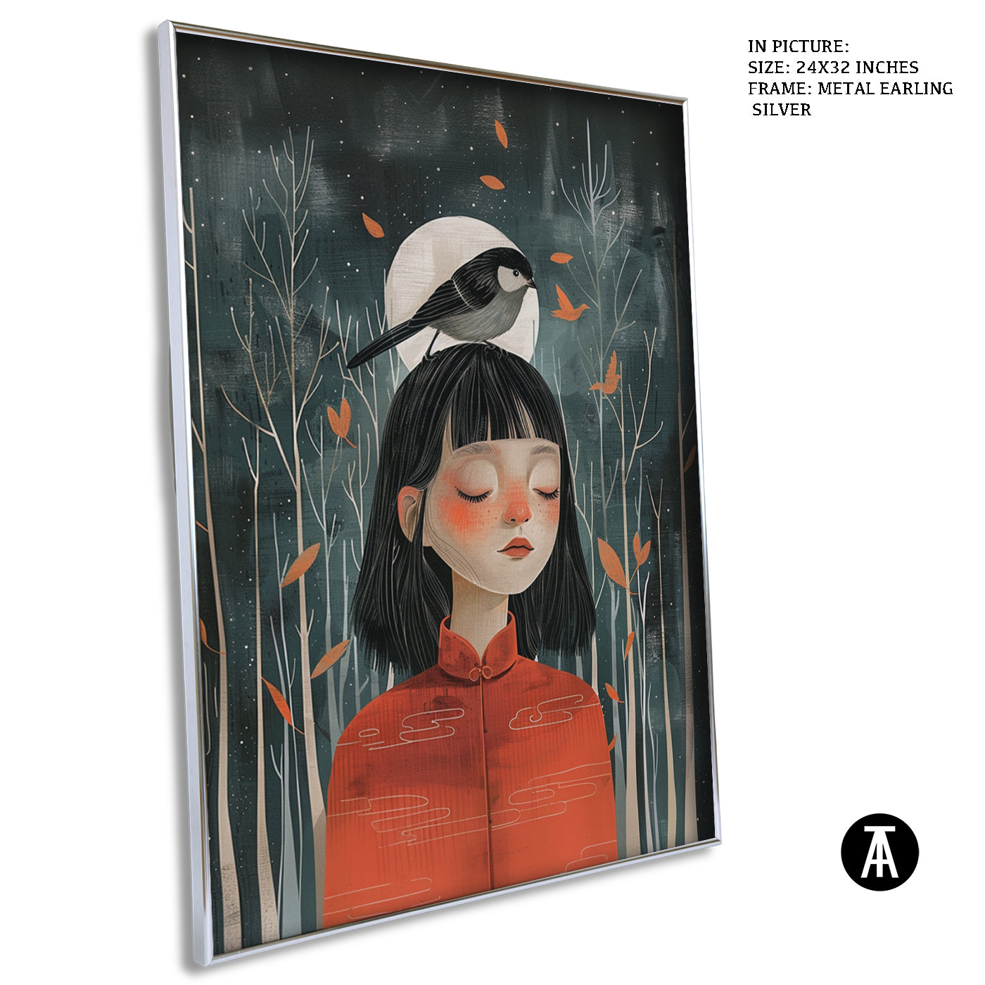 Artwork in Black Frame