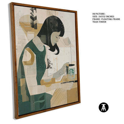 Artwork in Floating Frame