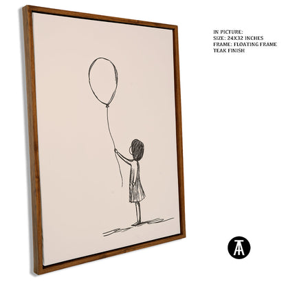 Artwork in Floating Frame