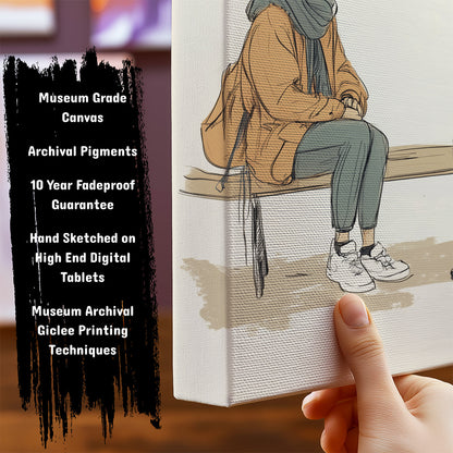 Information about Minimalist Canvas Art Print