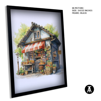 Artwork in Metal Earling Silver Frame