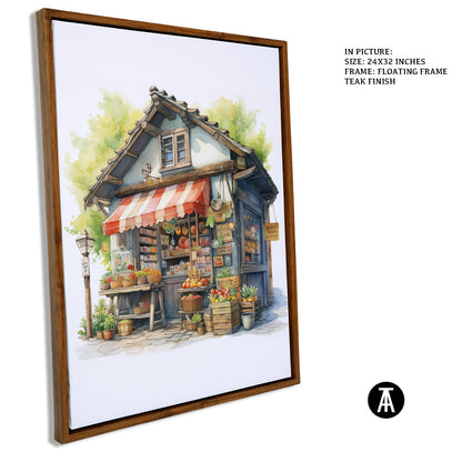 Artwork in Floating Frame