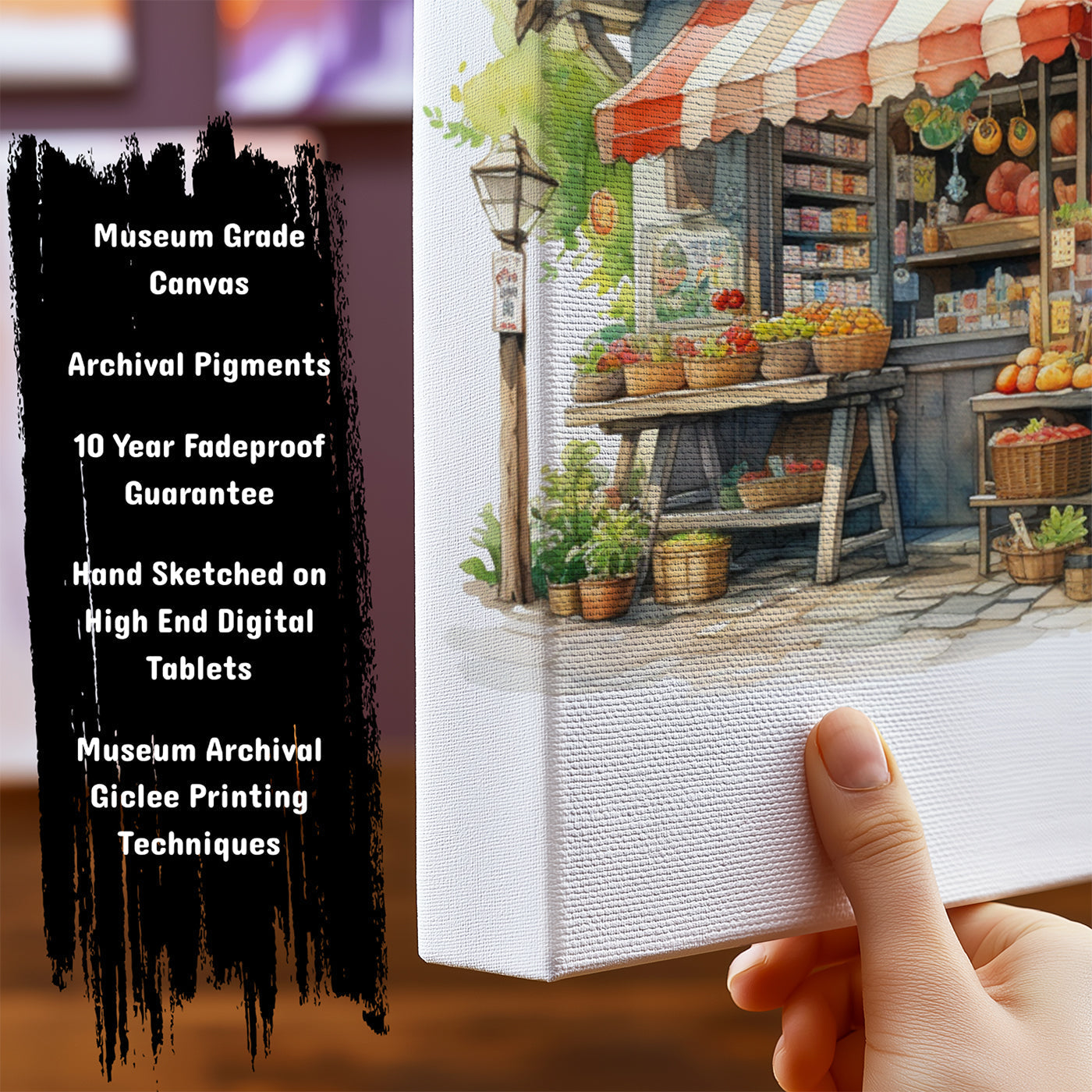 Information about Vintage Cafe Art Print
