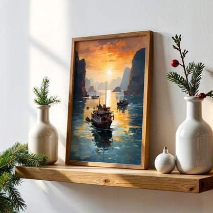 Veitnamese Painting in a Lifestyle Setting