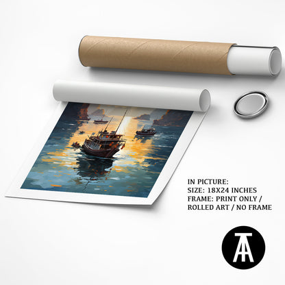 Artwork as Print Only or Rolled Art