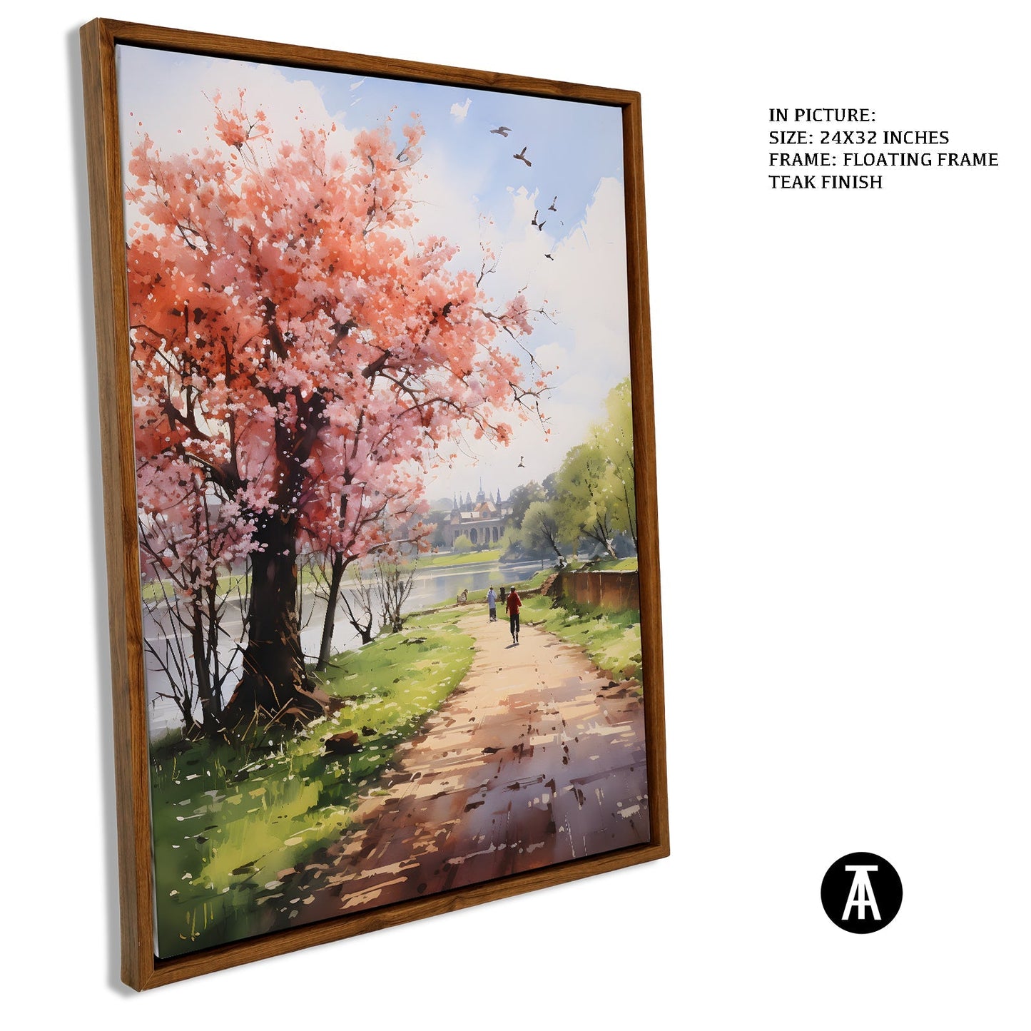 Artwork in Floating Frame