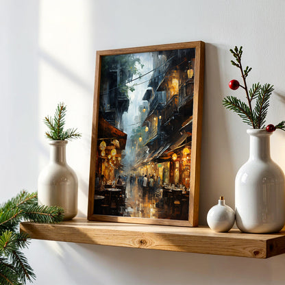 Veitnamese Painting in a Lifestyle Setting