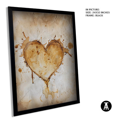 Artwork in Metal Earling Silver Frame