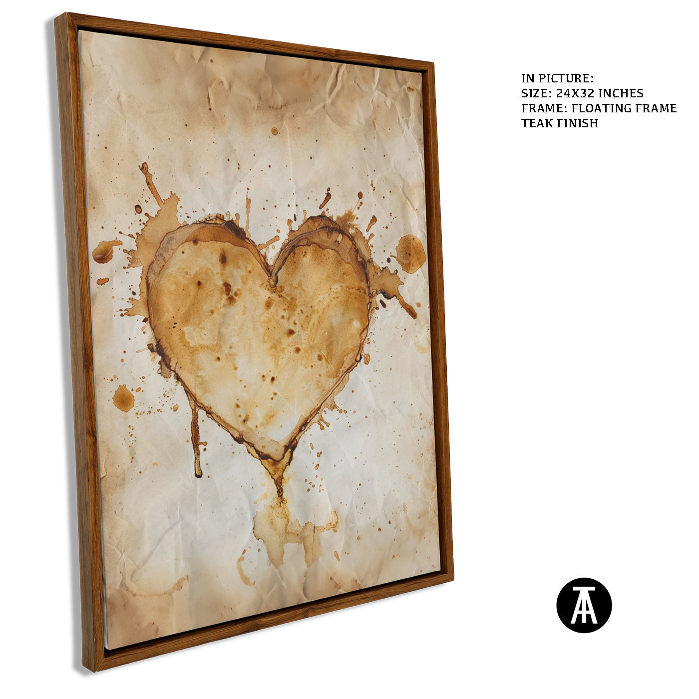 Artwork in Floating Frame