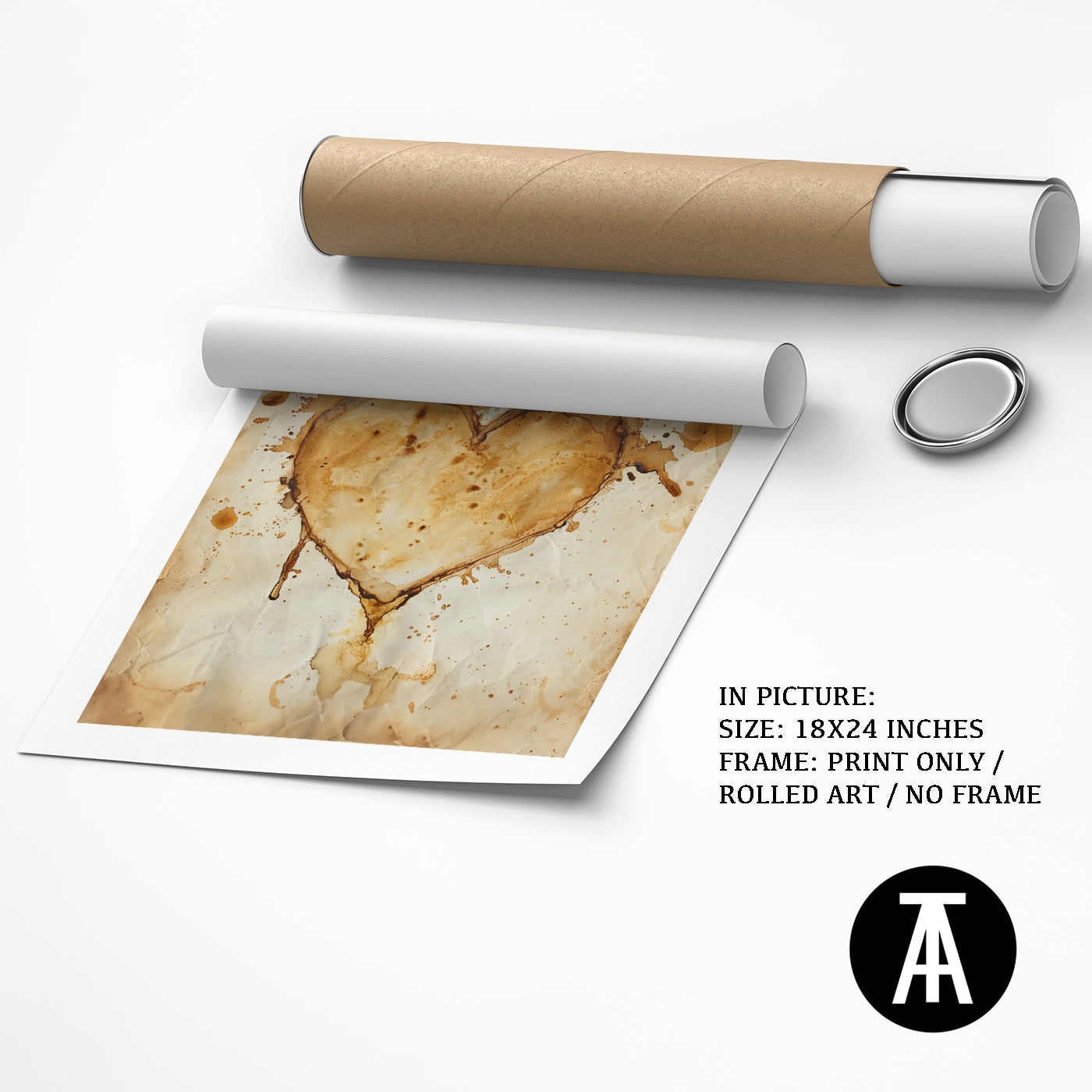 Artwork as Print Only or Rolled Art
