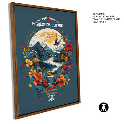 Artwork in Floating Frame