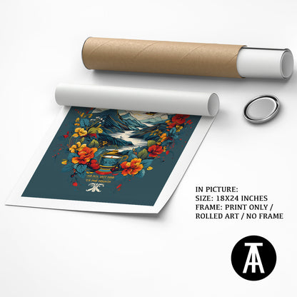 Artwork as Print Only or Rolled Art