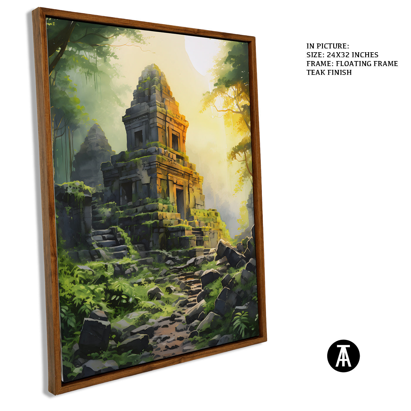 Artwork in Floating Frame