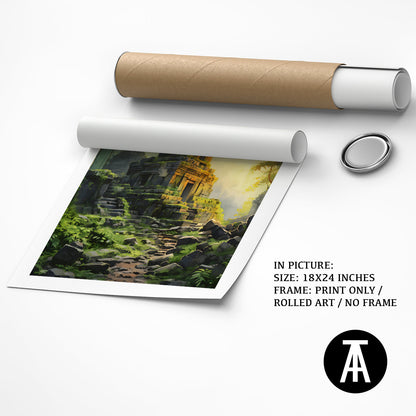 Artwork as Print Only or Rolled Art