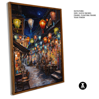 Artwork in Floating Frame