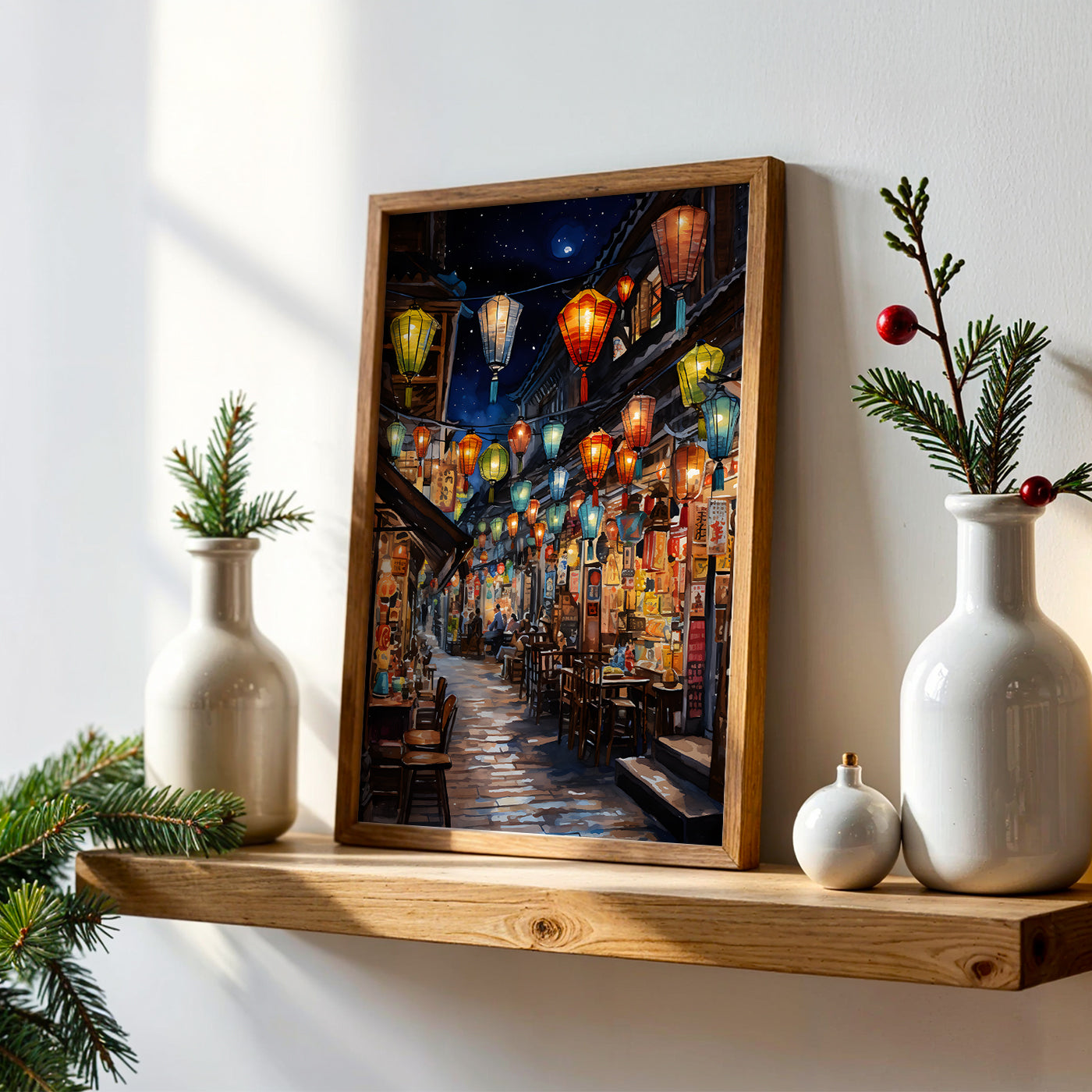 Veitnamese Painting in a Lifestyle Setting