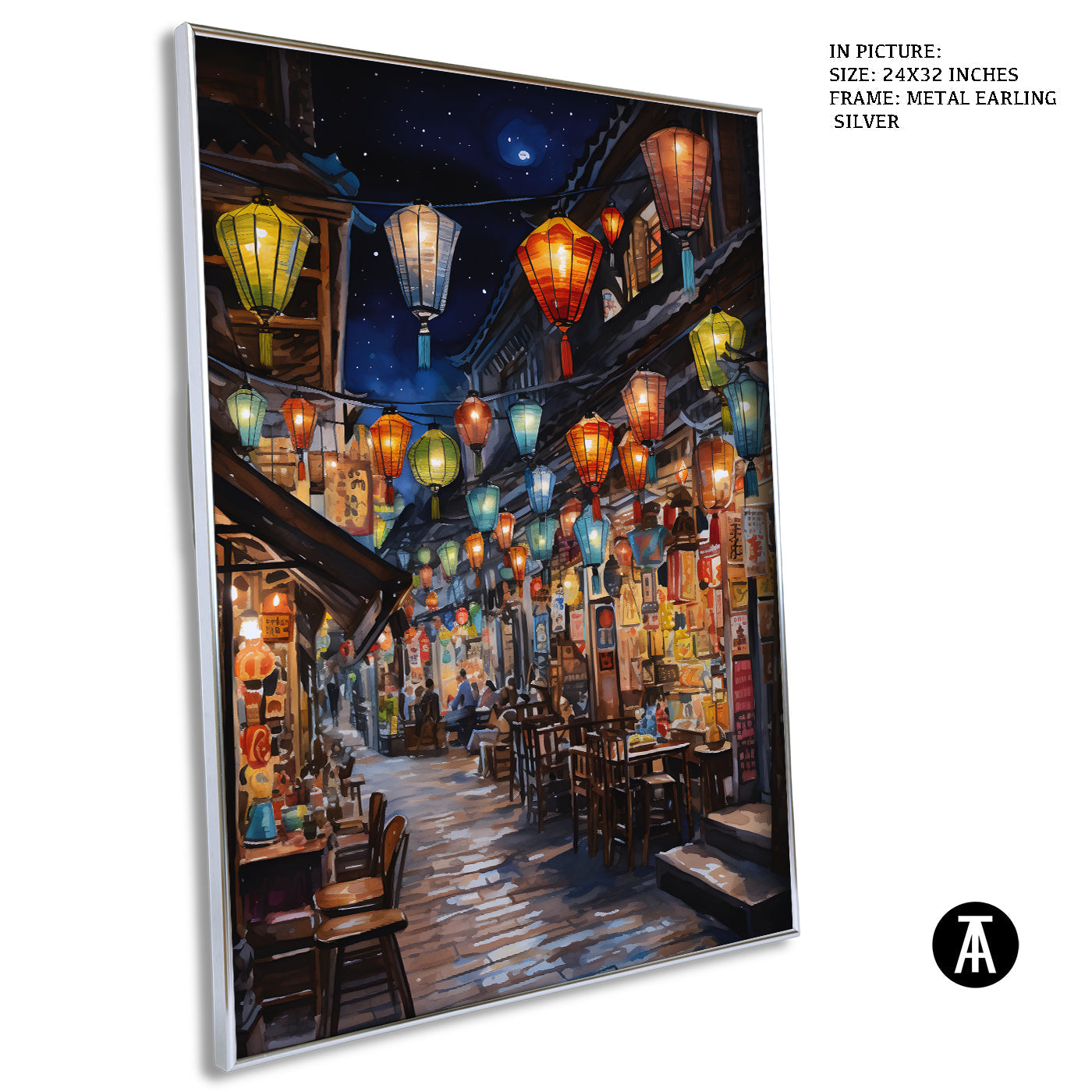 Artwork in Black Frame