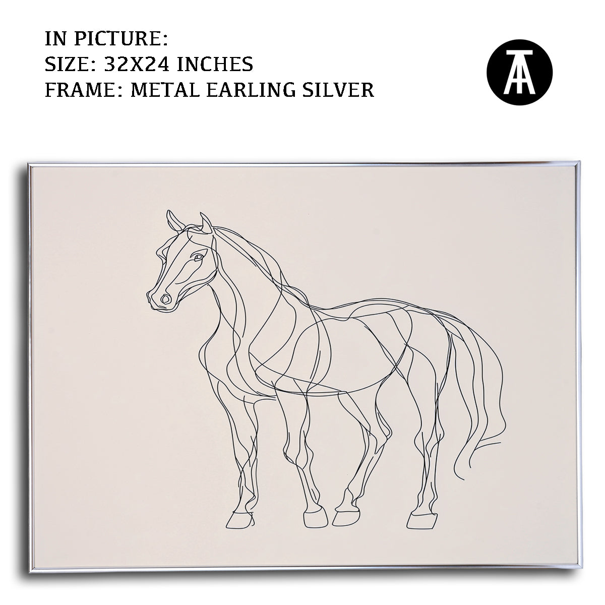 Artwork in Black Frame