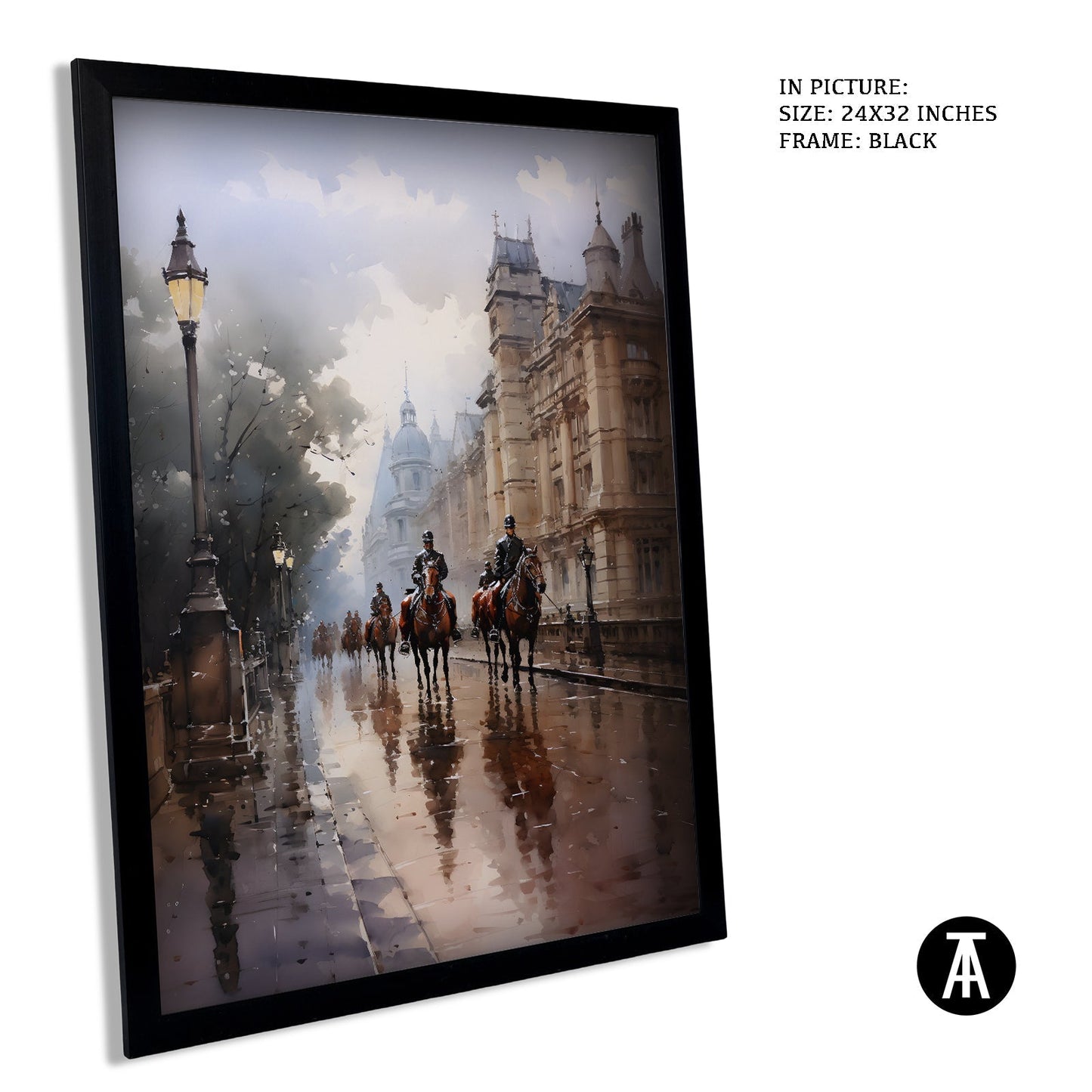 Artwork in Black Frame