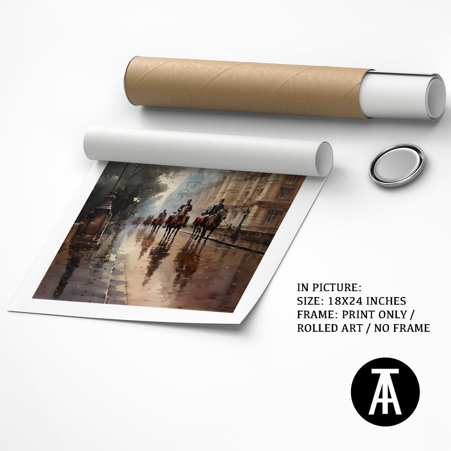 Artwork as Print Only or Rolled Art