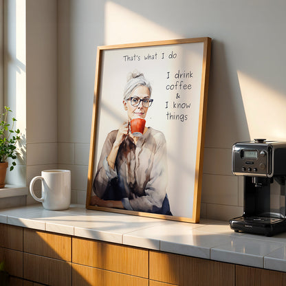 Cafe Artwork in a Lifestyle Setting