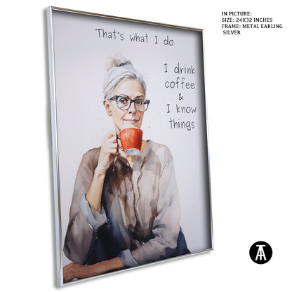 Artwork in Black Frame