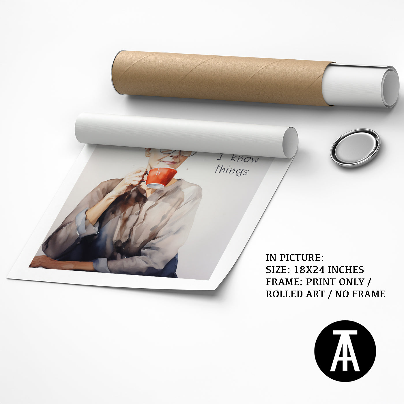 Artwork as Print Only or Rolled Art