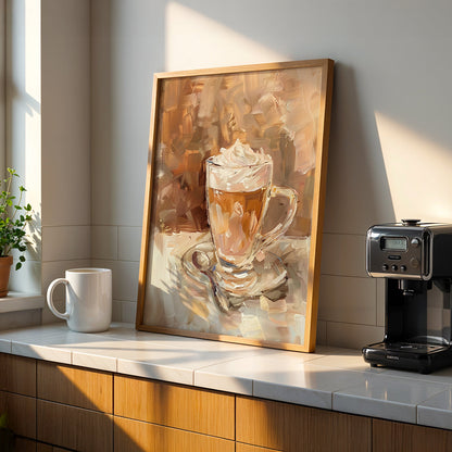 Cafe Artwork in a Lifestyle Setting