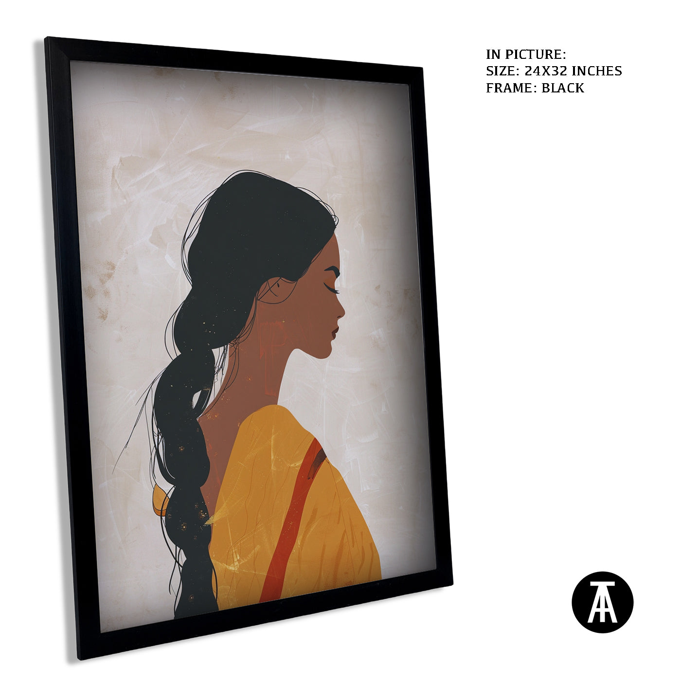 Artwork in Black Frame