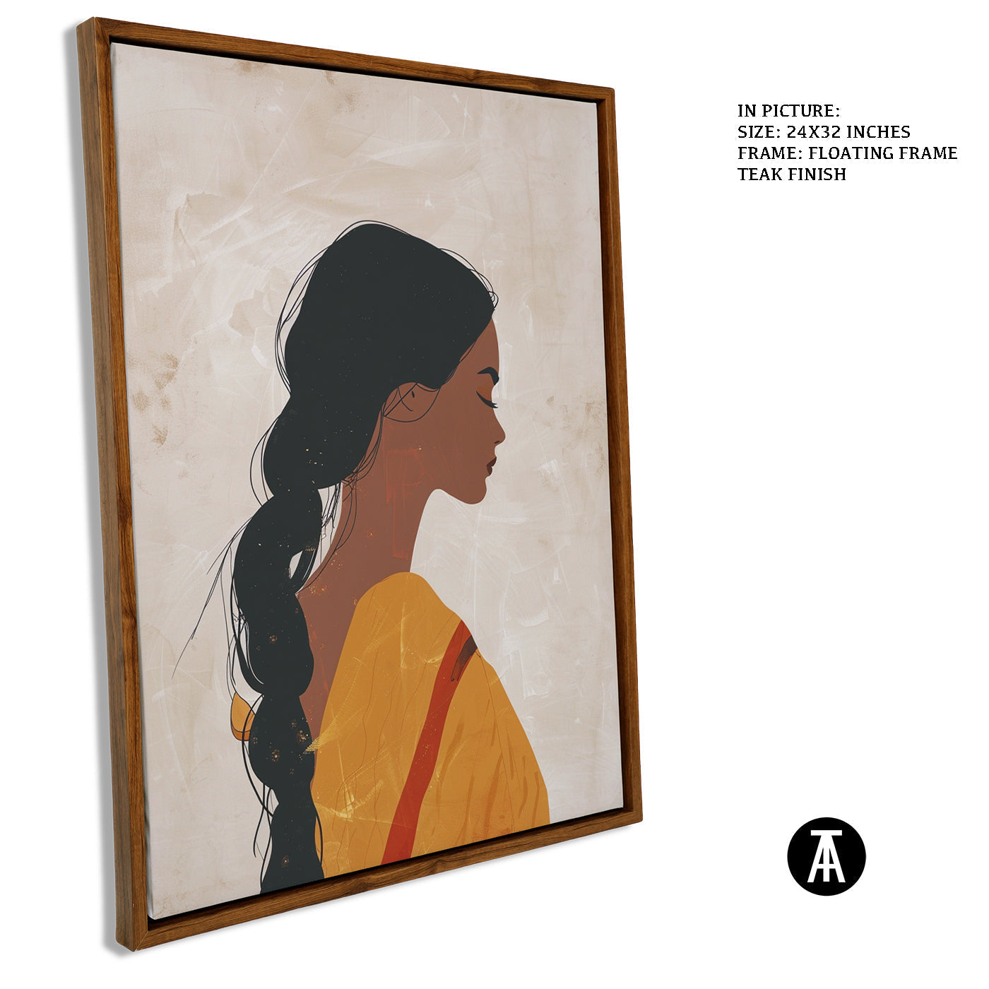 Artwork in Floating Frame