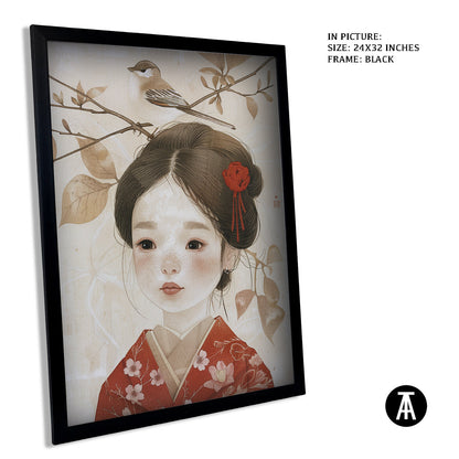Artwork in Metal Earling Silver Frame