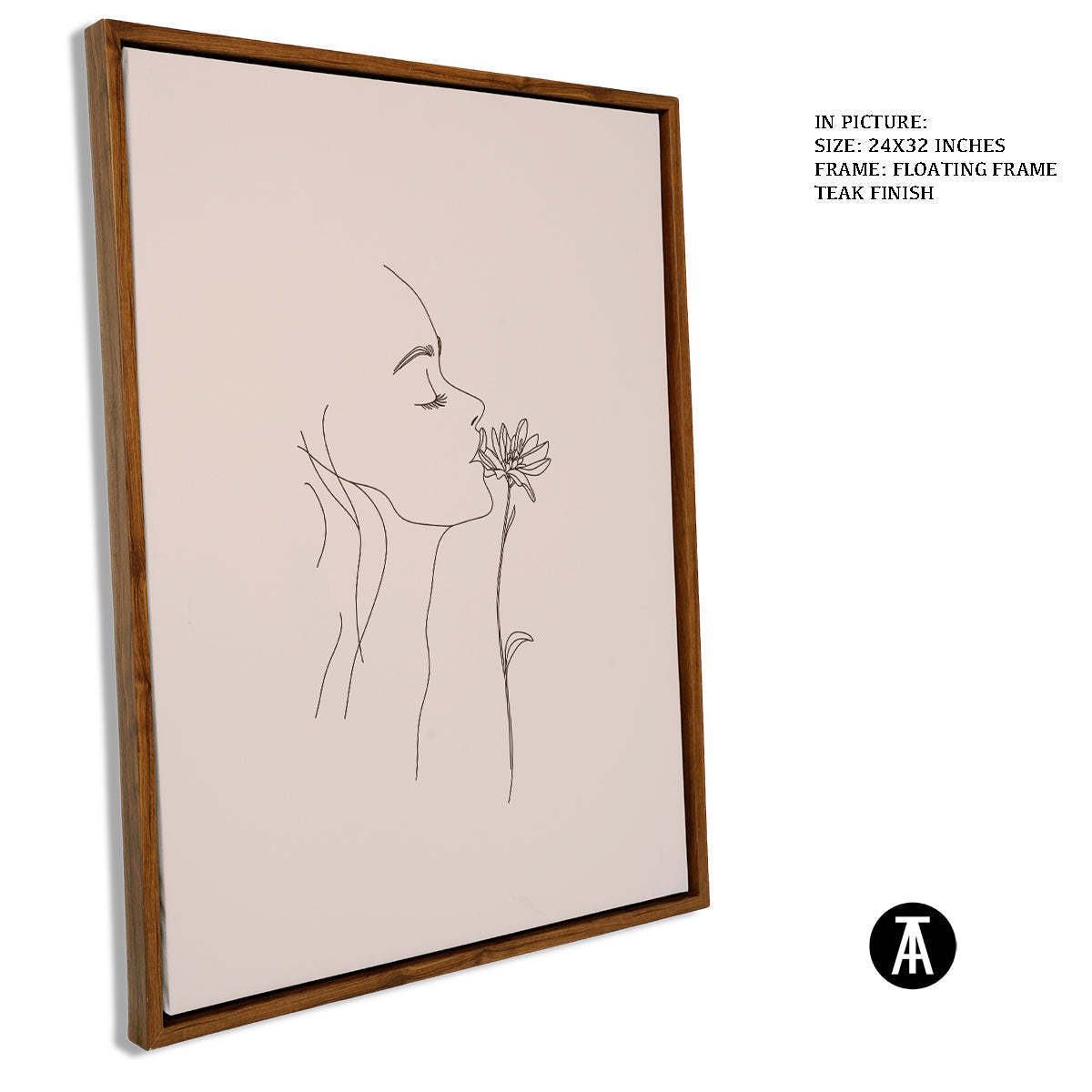 Artwork in Floating Frame