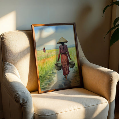 Vietnam Artwork in a Lifestyle Setting