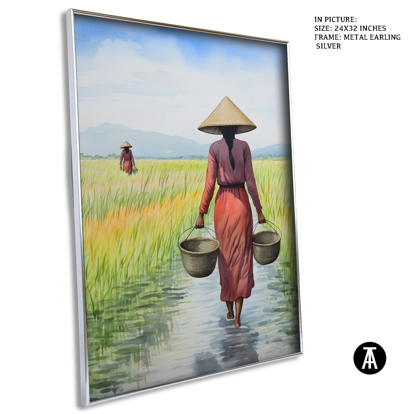 Artwork in Black Frame