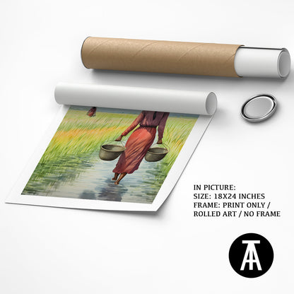 Artwork as Print Only or Rolled Art
