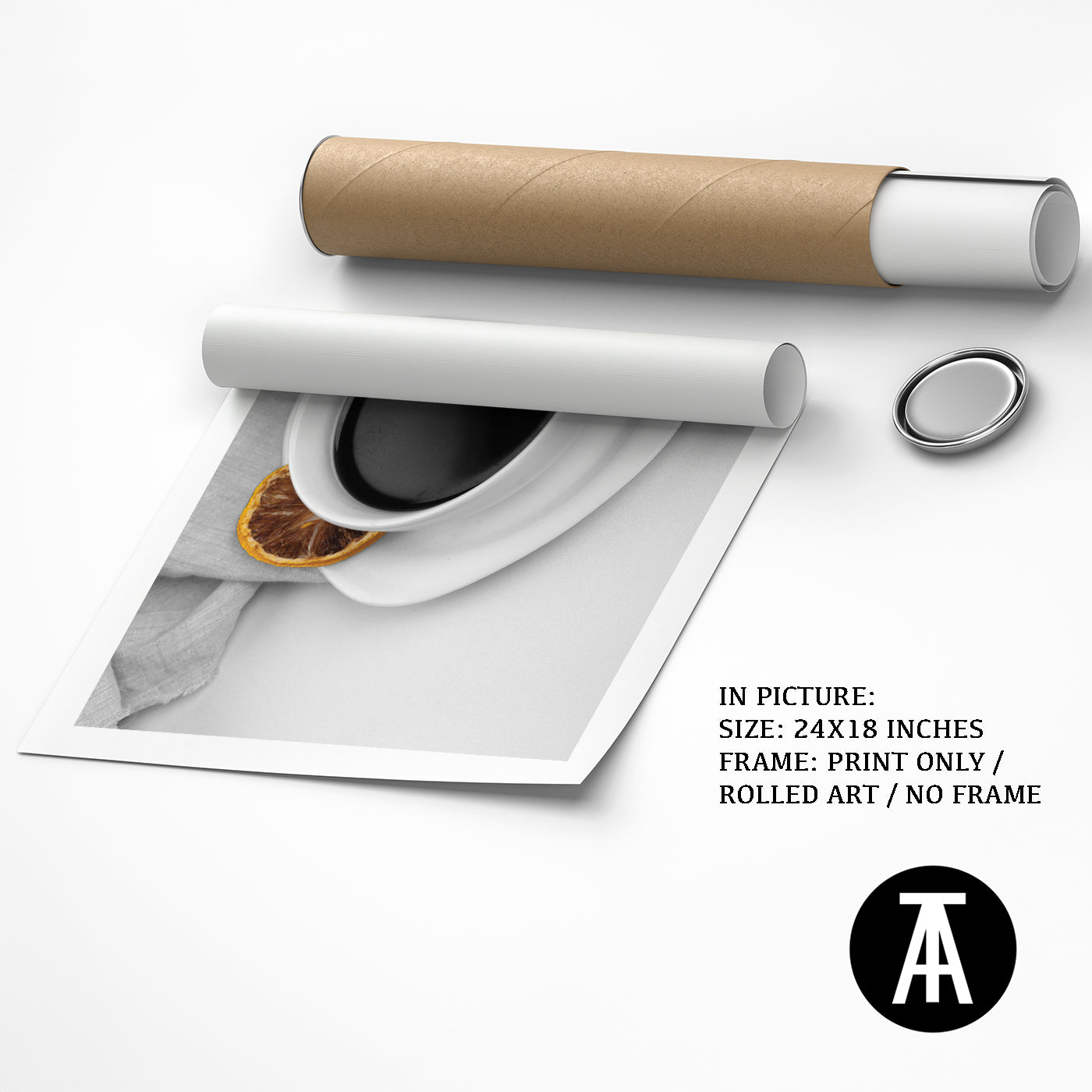 Artwork as Print Only or Rolled Art