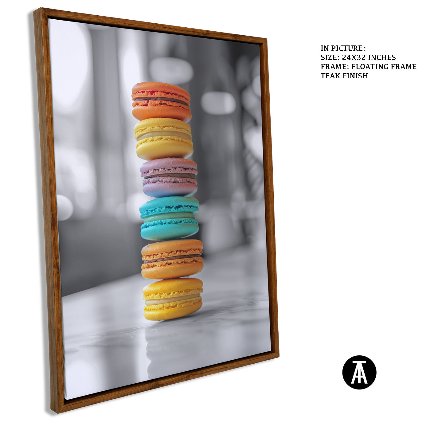 Artwork in Floating Frame