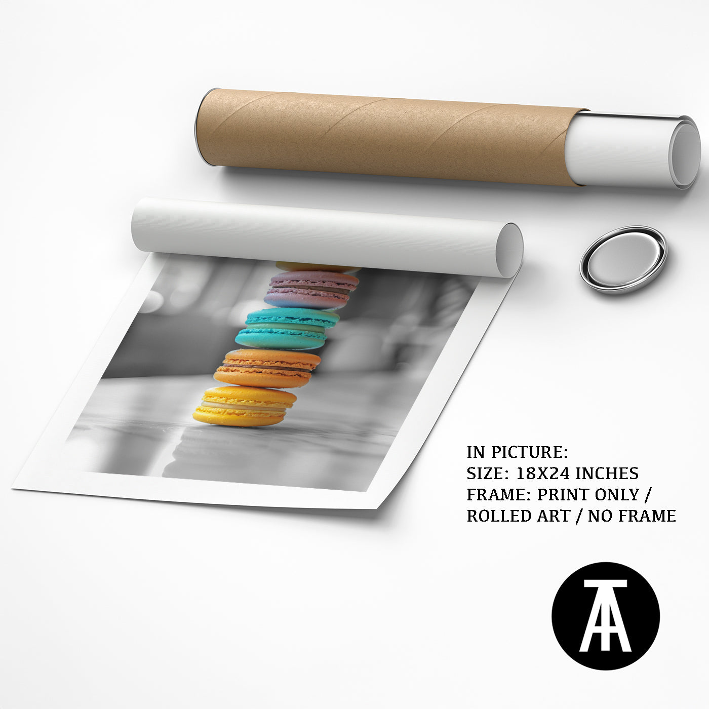 Artwork as Print Only or Rolled Art