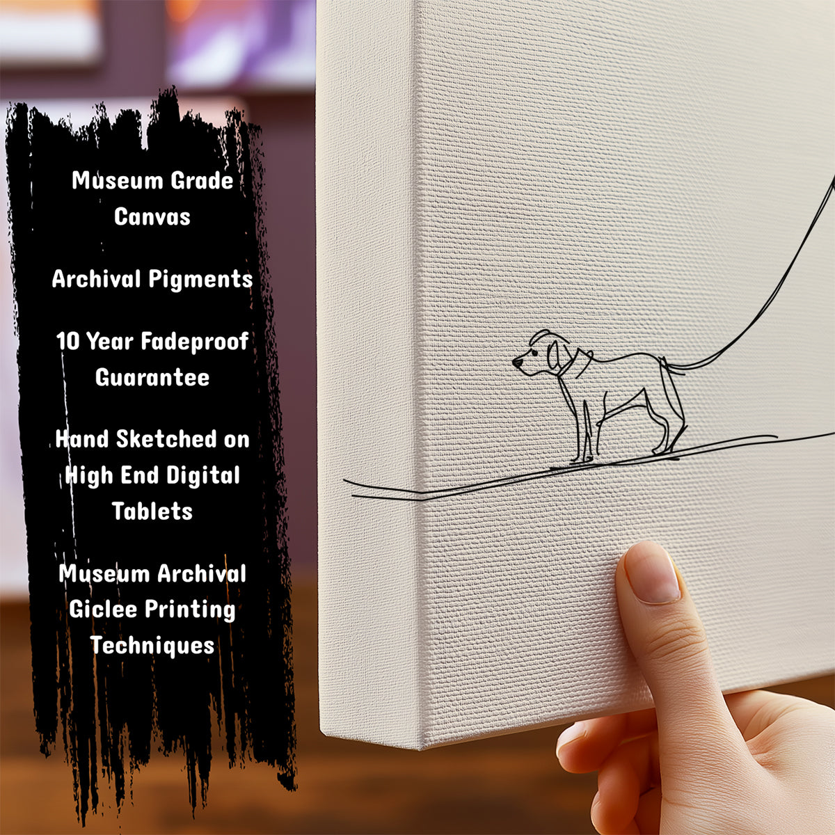 Information about Minimalist Canvas Art Print