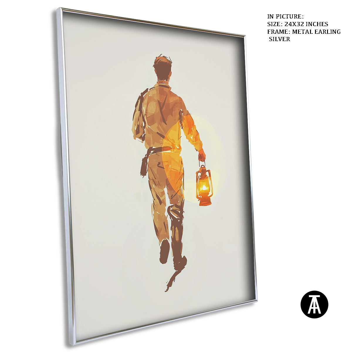 Artwork in Black Frame