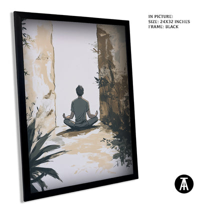 Artwork in Metal Earling Silver Frame