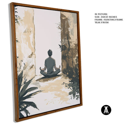 Artwork in Floating Frame